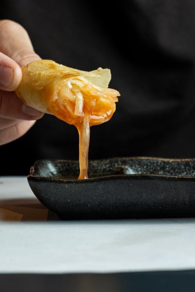 Tempura di gamberi