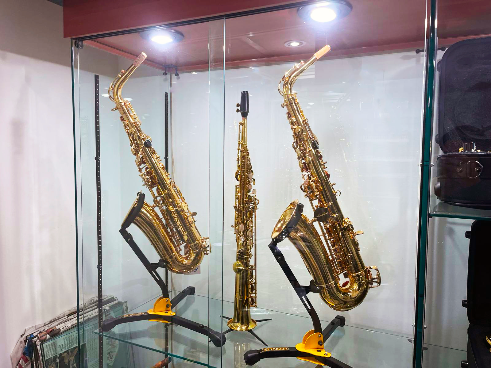 esposizione sassofoni doctor music lab