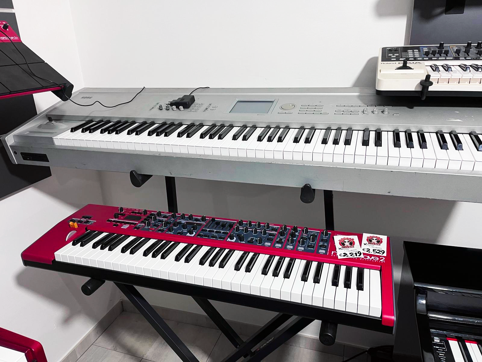 esposizione tastiere doctor music lab 1
