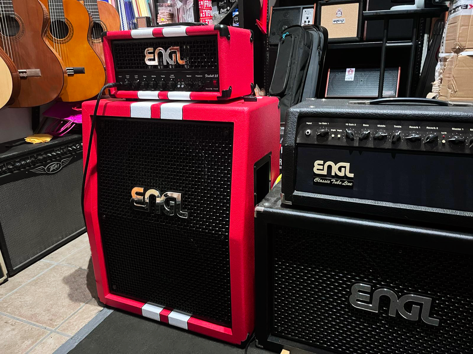 esposizione amplificatori engl doctor music lab