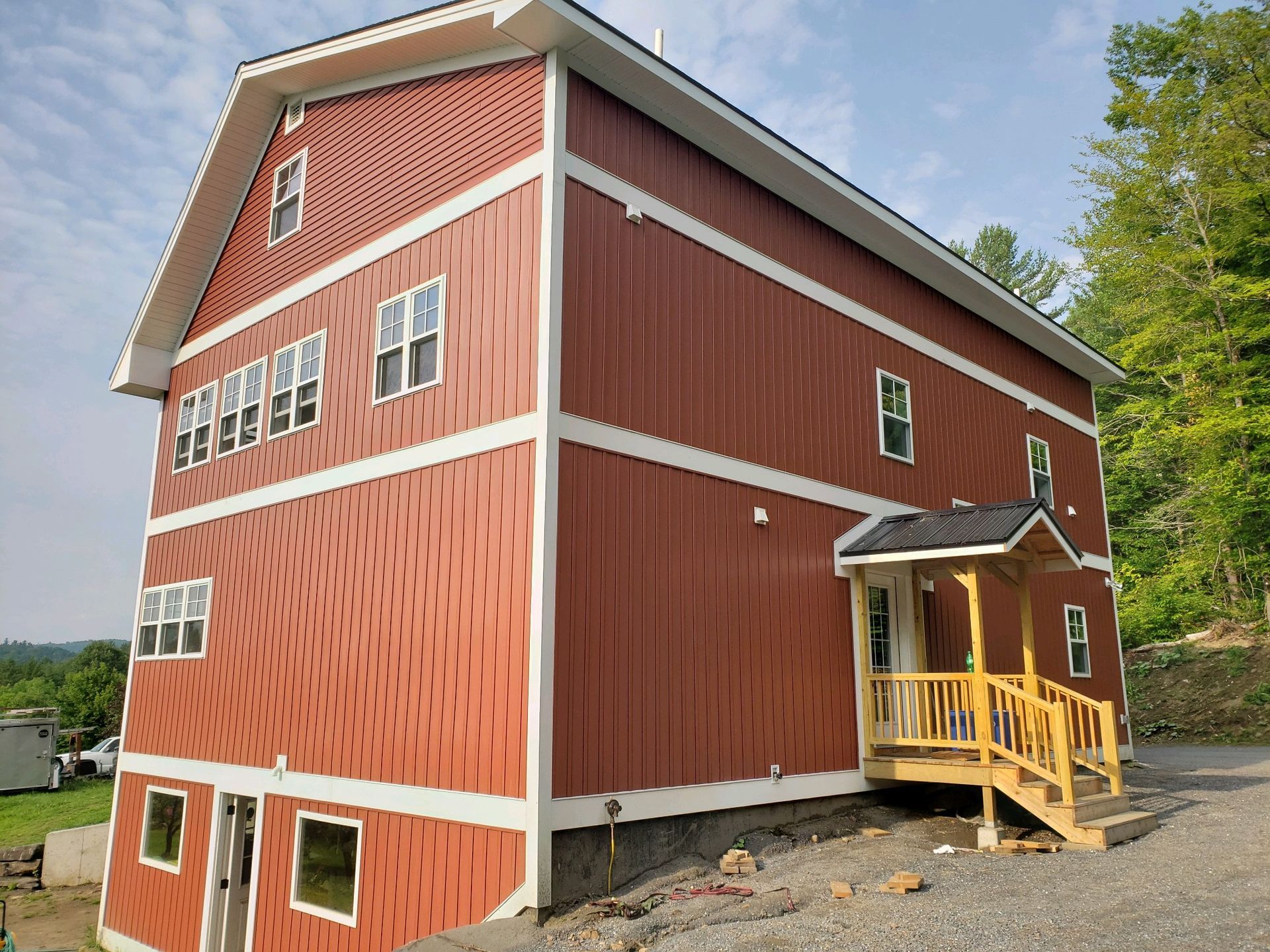 A new build residential home by Juggernaut Construction Company