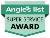 Angies List Super Service Award of 2016 badge