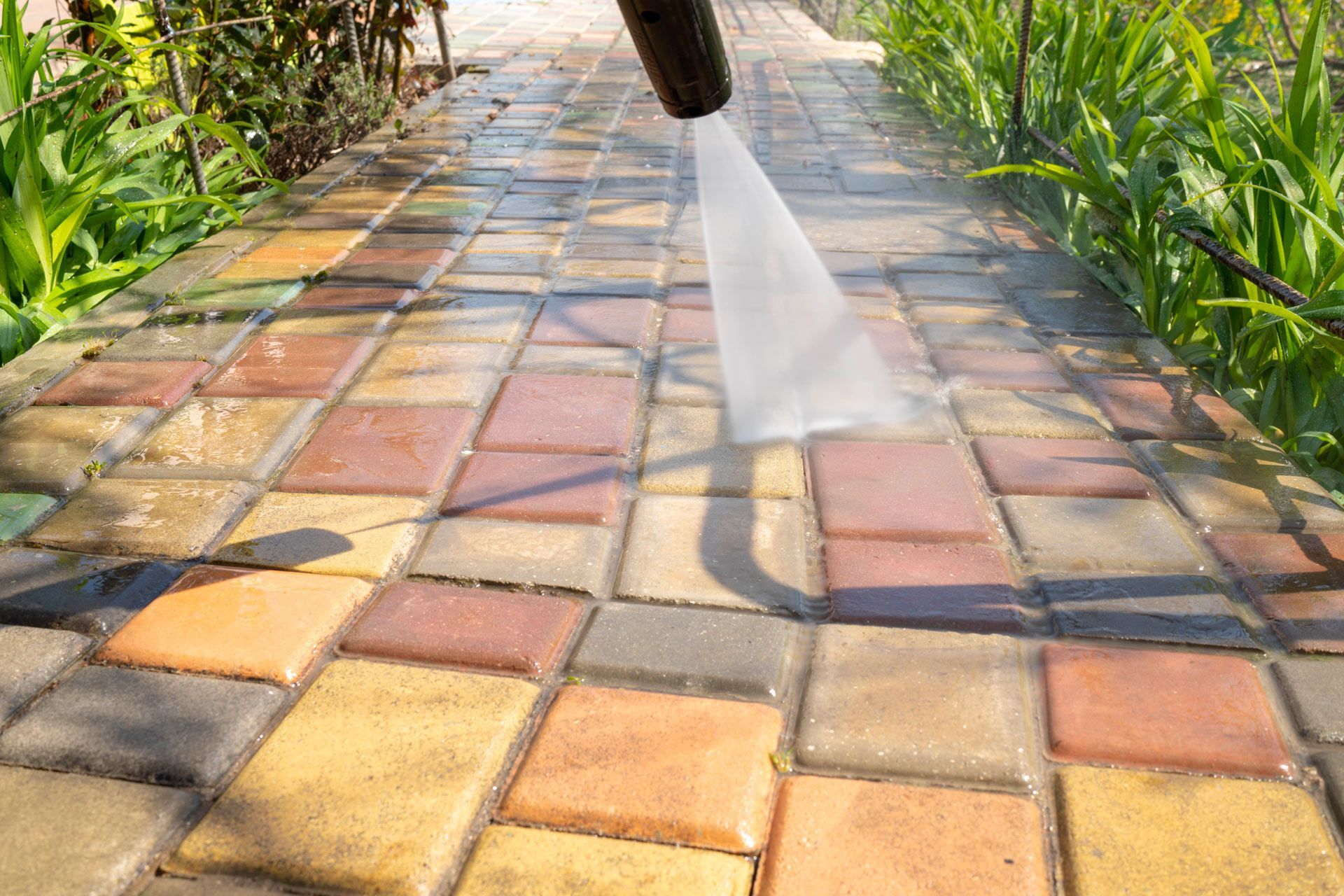 Pressure Washing Floor