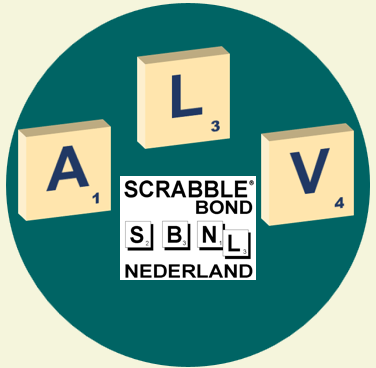 Scrabble-speltegels met de letters