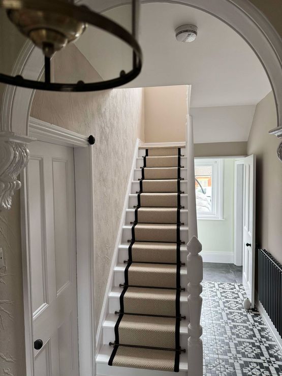 Stair runner wide tape