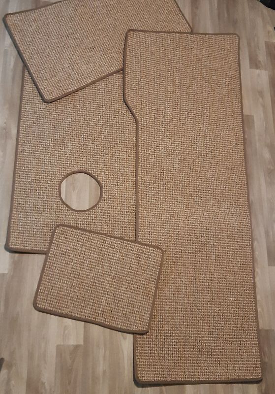 Caravan fitted carpets