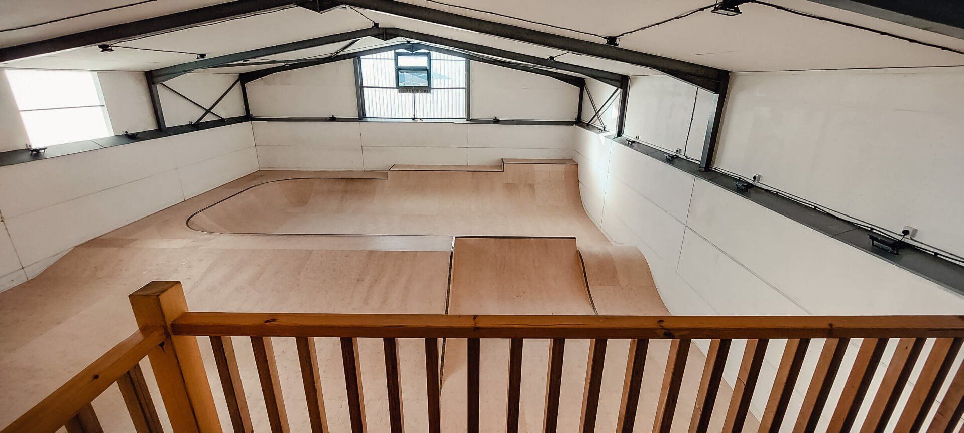 EduDiverse has a skate park on site so students can learn to skateboard