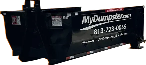 10 yard roll-off dumpster rental