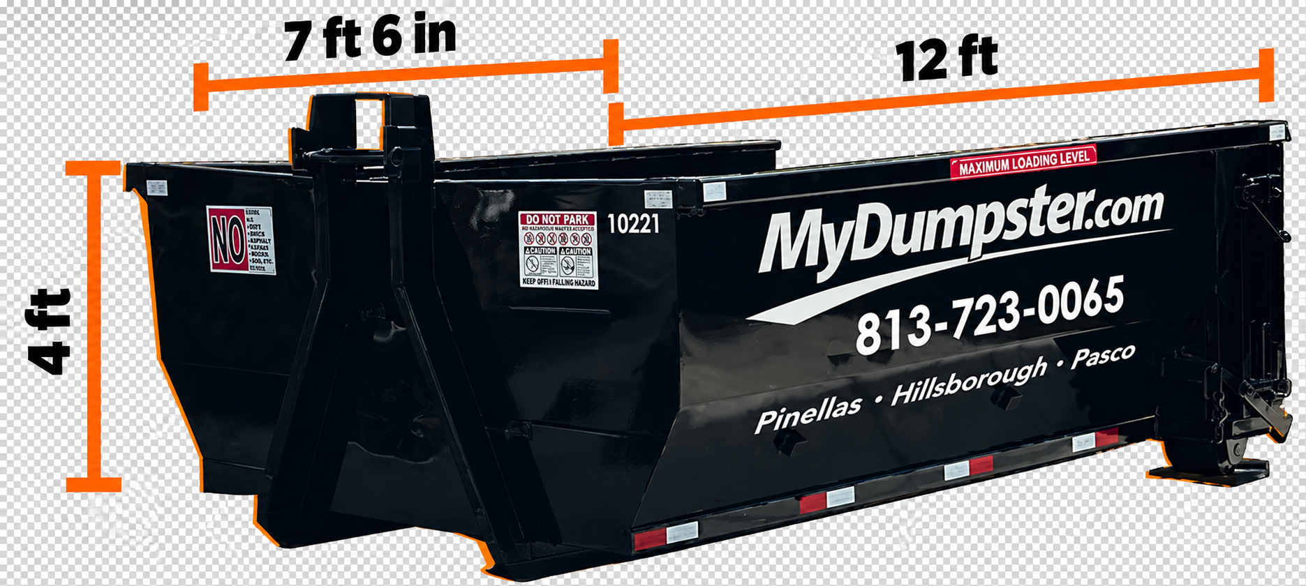 10 yard dumpster