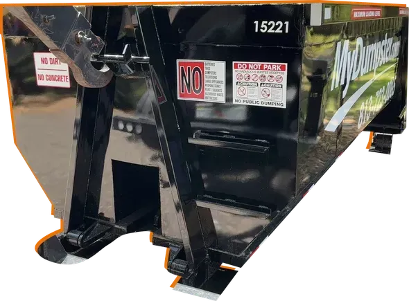 15 yard roll-off dumpster rental