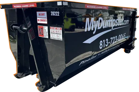 20 yard roll-off dumpster rental