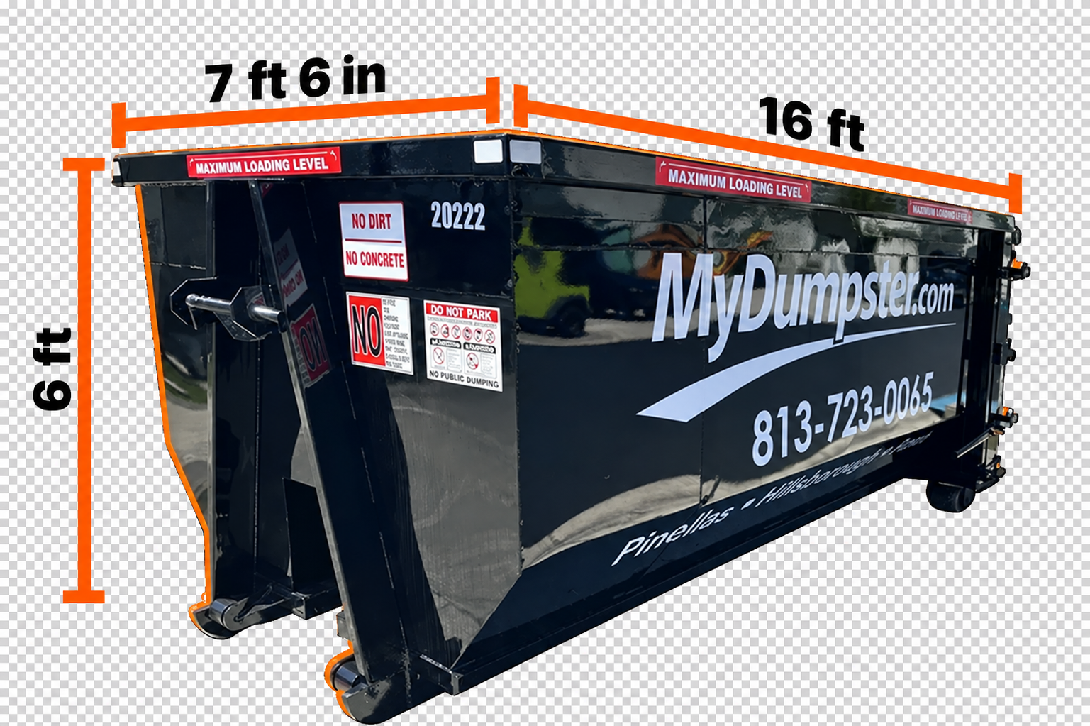 20 yard dumpster