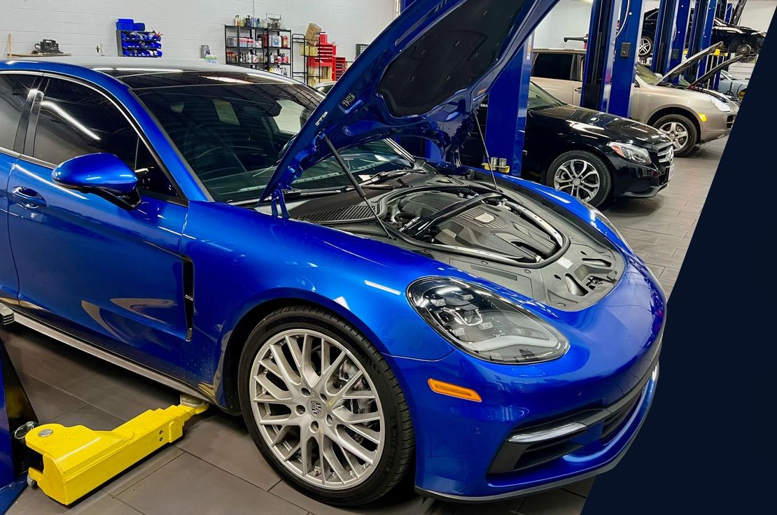 Blue Car | German Autowerks - VA