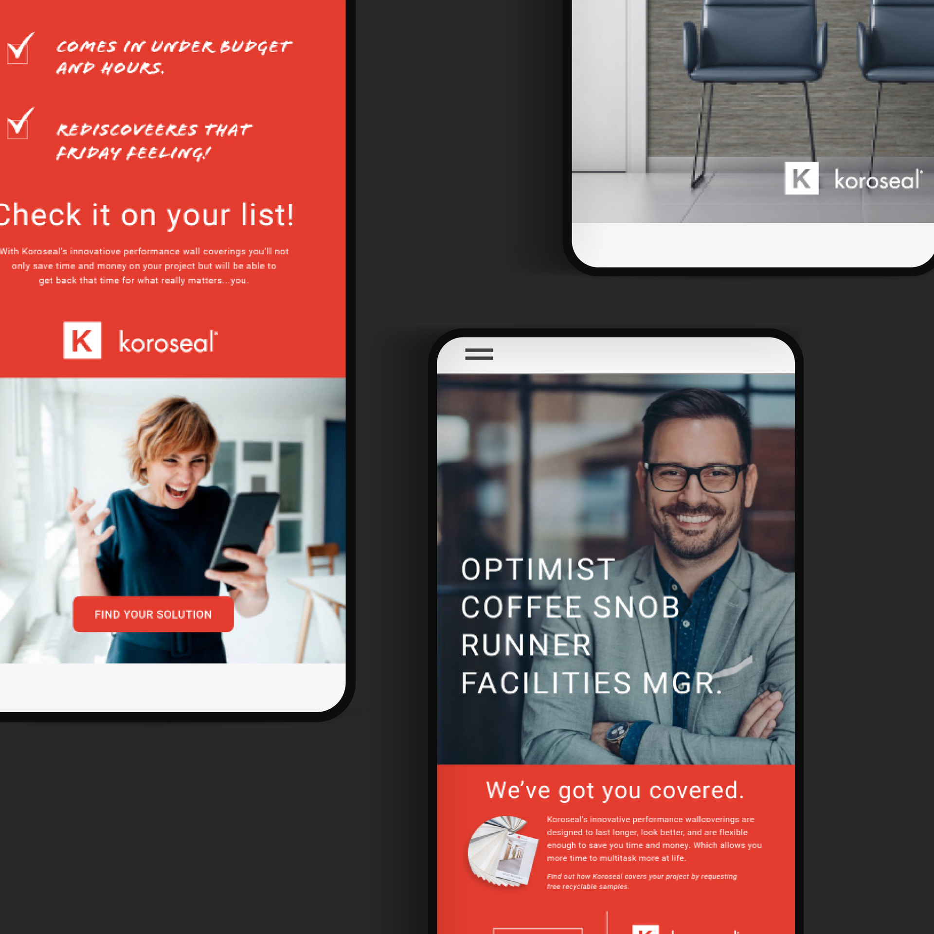 Koroseal digital ads