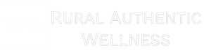 Light gray “RUHA AUTHENTIC WELLNESS” text on a white background