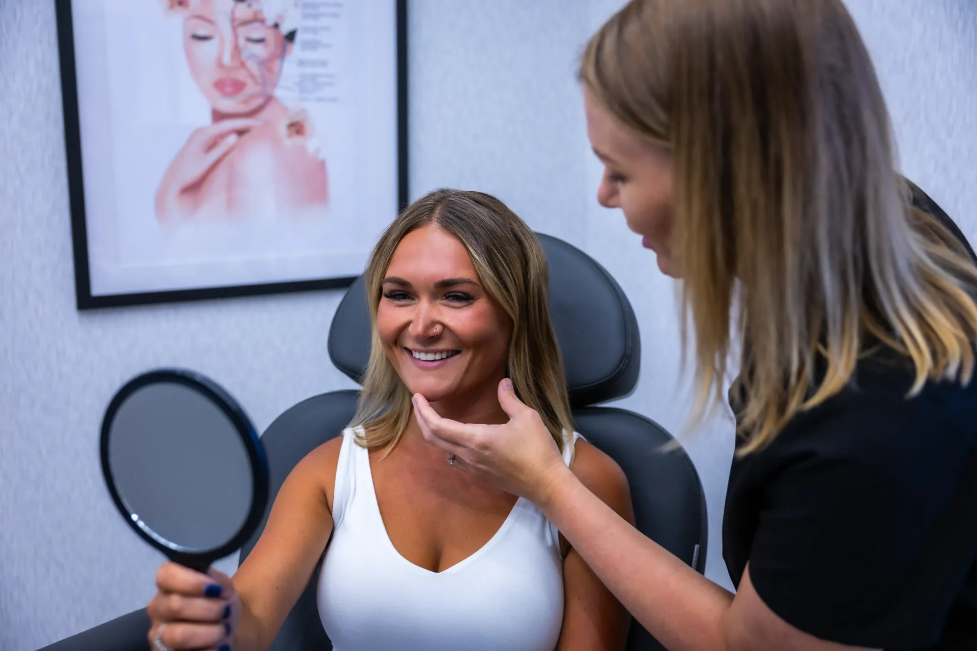 aesthetic consultation at RAW MedSpa Olivia Minnesota