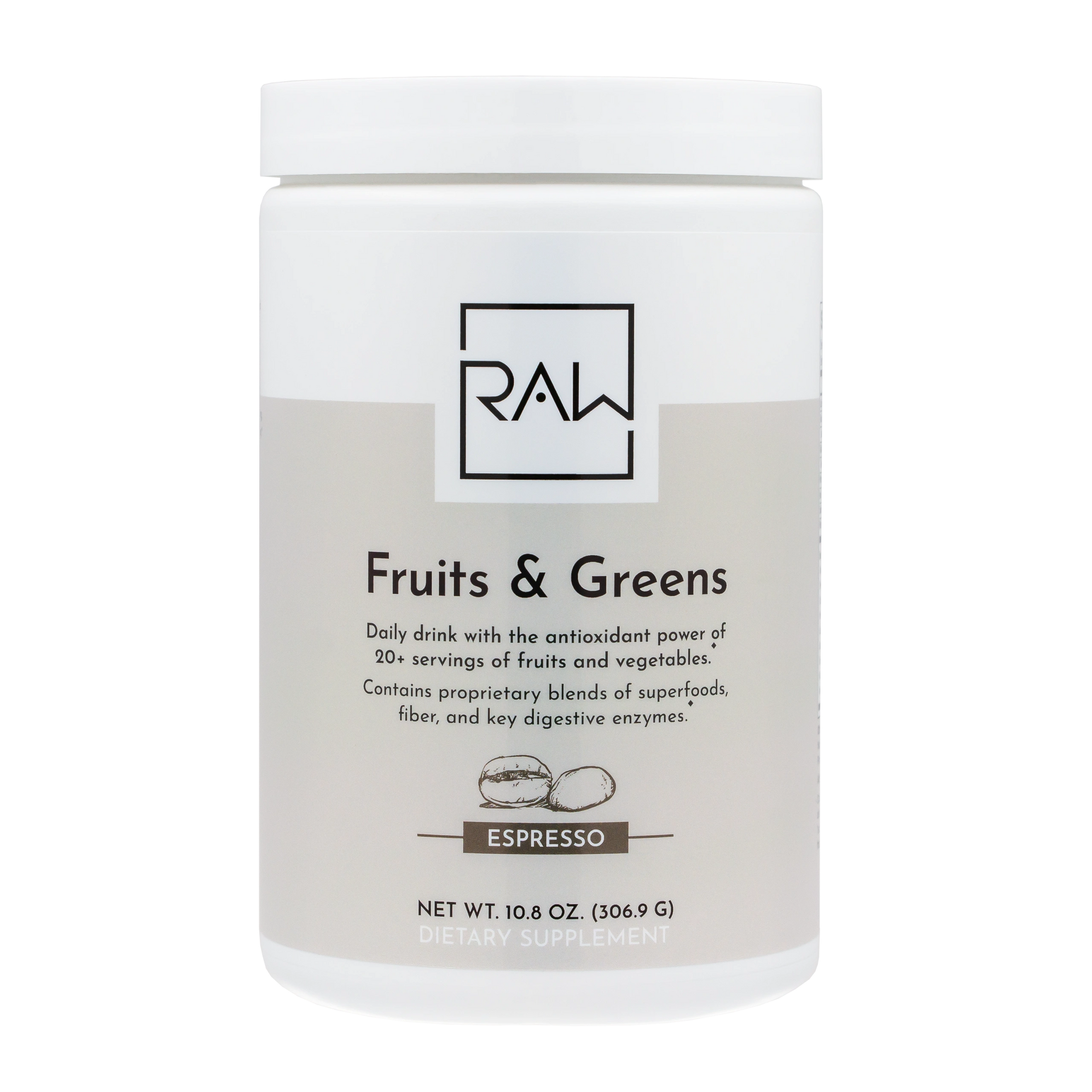 RAW Fruits & Greens - Espresso