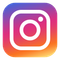 Instagram logo in a pink-orange gradient square with a white camera icon
