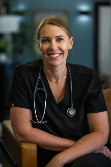 Krystle Dillon, primary care provider in Olivia, MN
