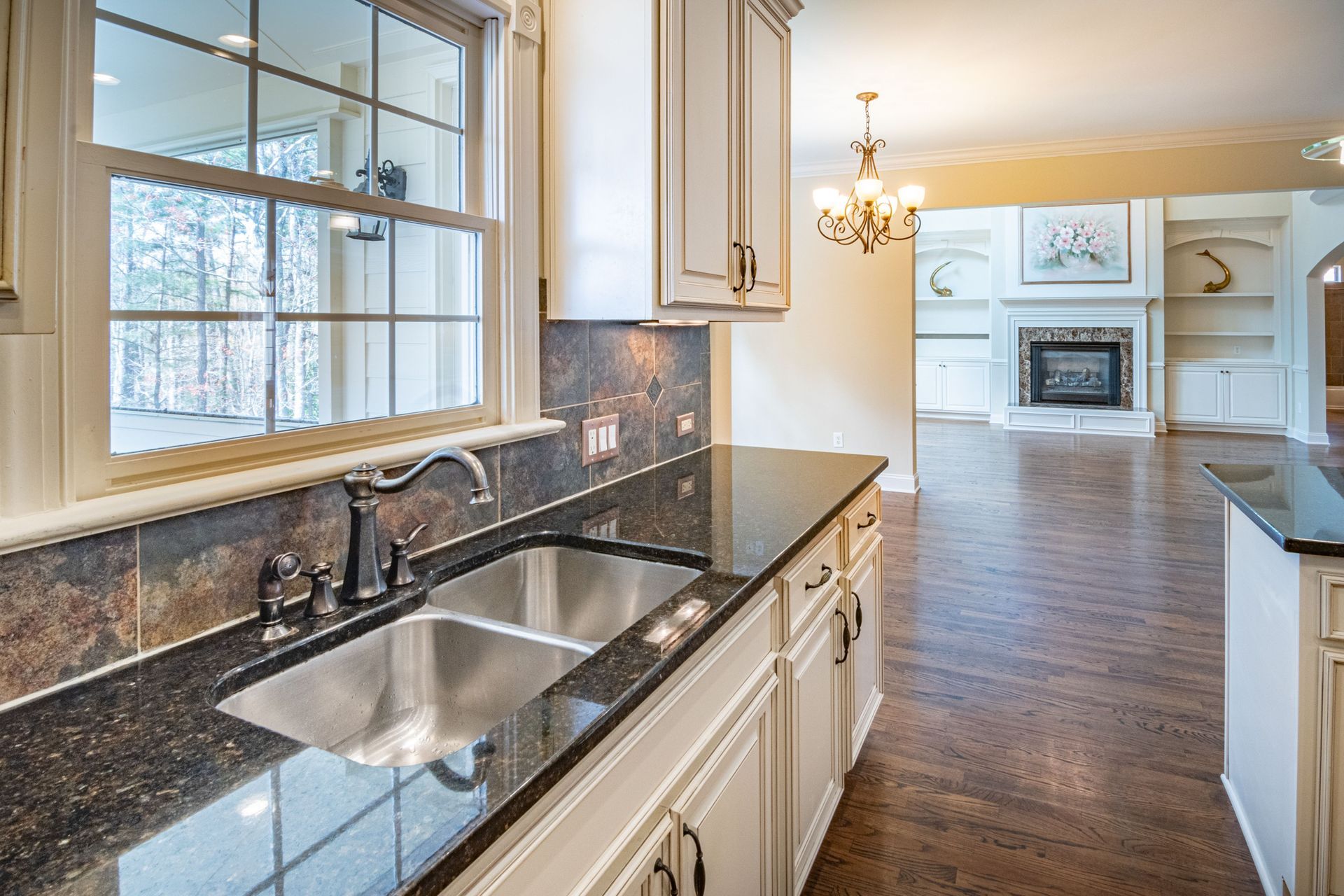 Kitchen plumbing repair and replacement under a sink