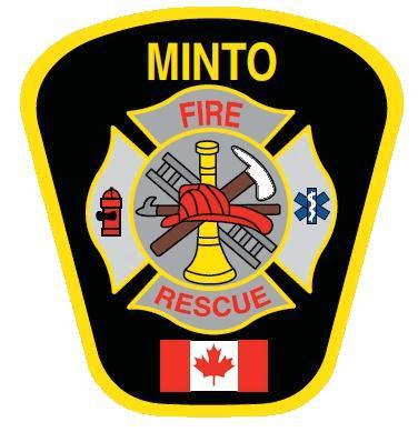 Minto Fire Department logo displayed in community partnership graphics