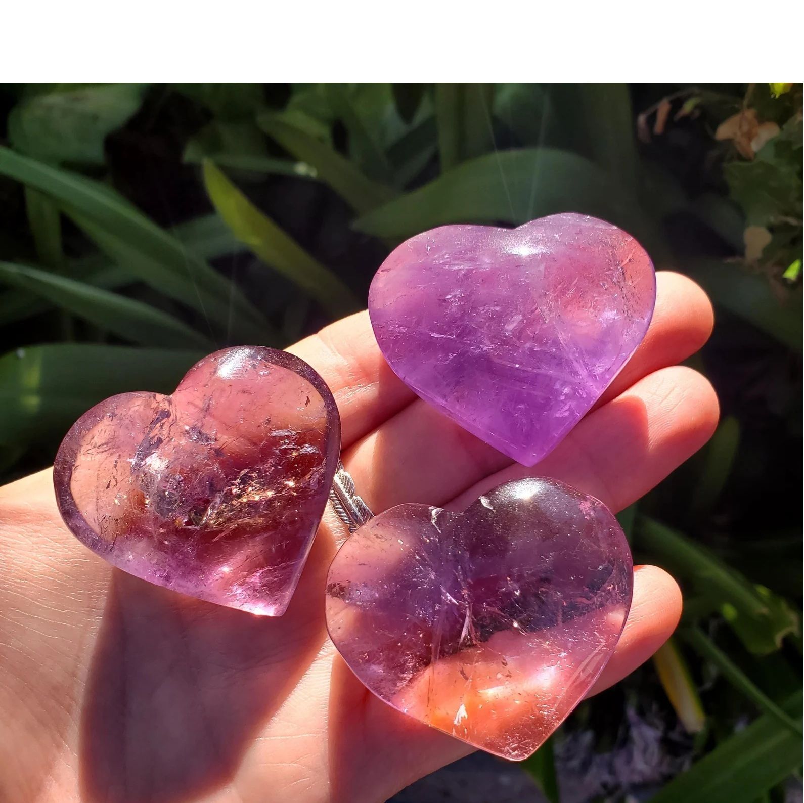 Amethyst Hearts