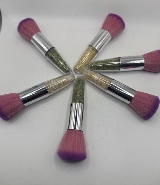 Crystal Chip Makeup Brushes