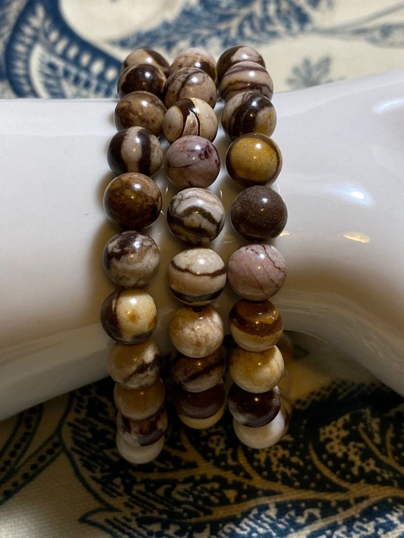 Zebra Jasper Bracelet