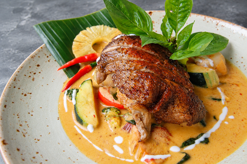 Red Curry Roasted Duck at 21 Thai Restaurant Rozelle/Balmain