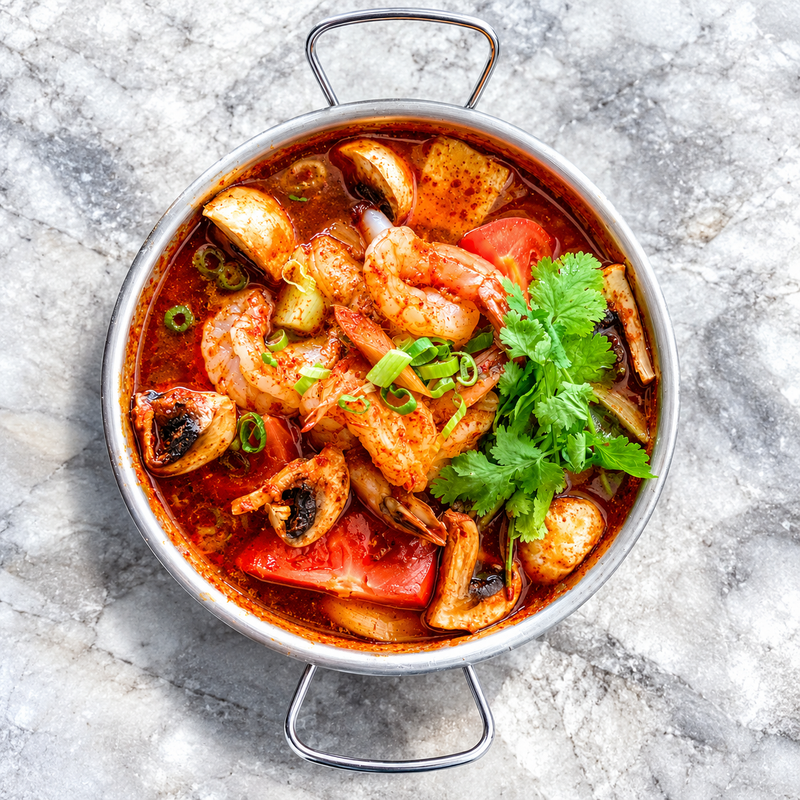 Tom Yum soup at 21 Thai Restaurant Rozelle/Balmain