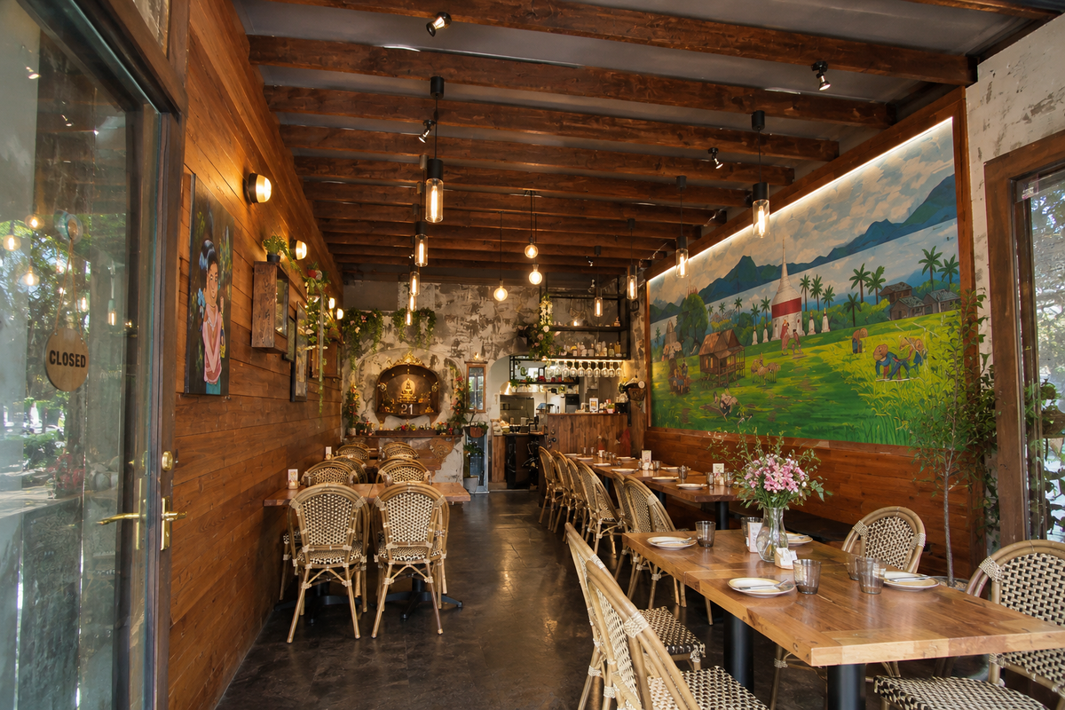 Inside 21 Thai Restaurant Rozelle/Balmain