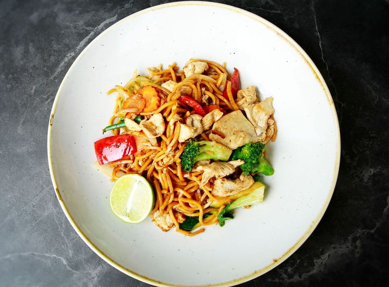 Pad Hokkien stir fried noodles