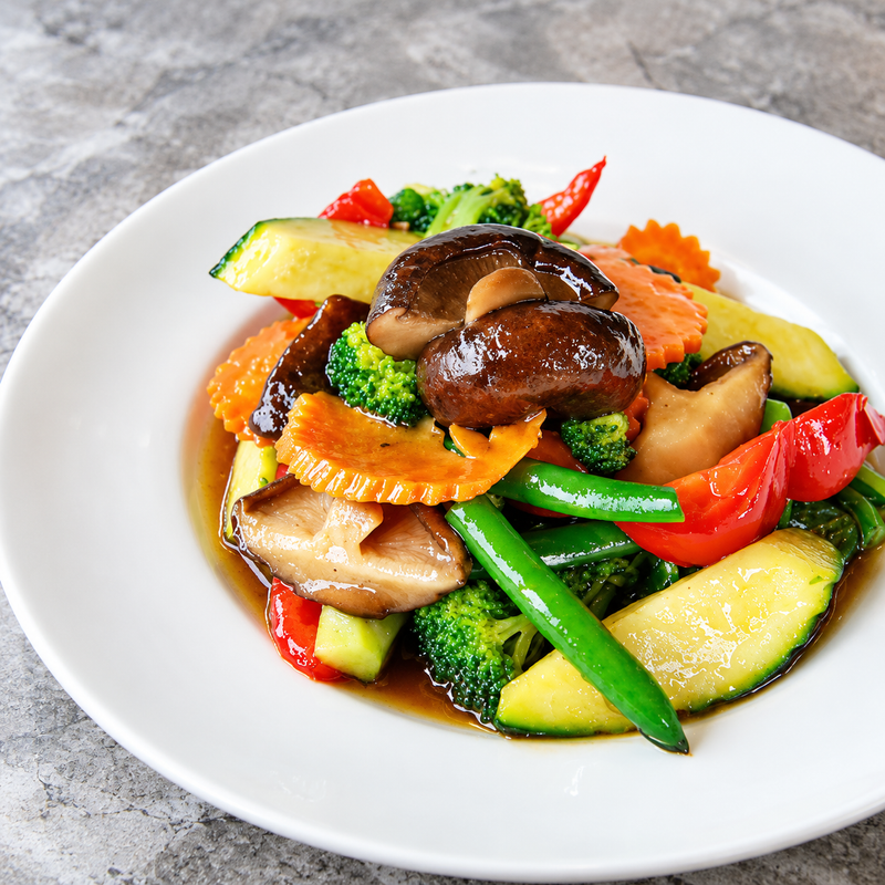 Shiitake mushroom stir fry at 21 Thai Restaurant Rozelle/Balmain