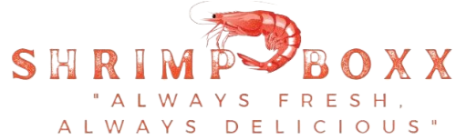 The shrimp boxx logo is always fresh , always delicious.