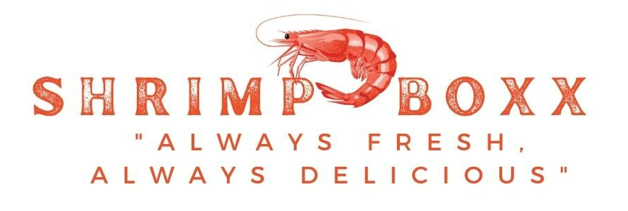 The shrimp boxx logo is always fresh , always delicious.