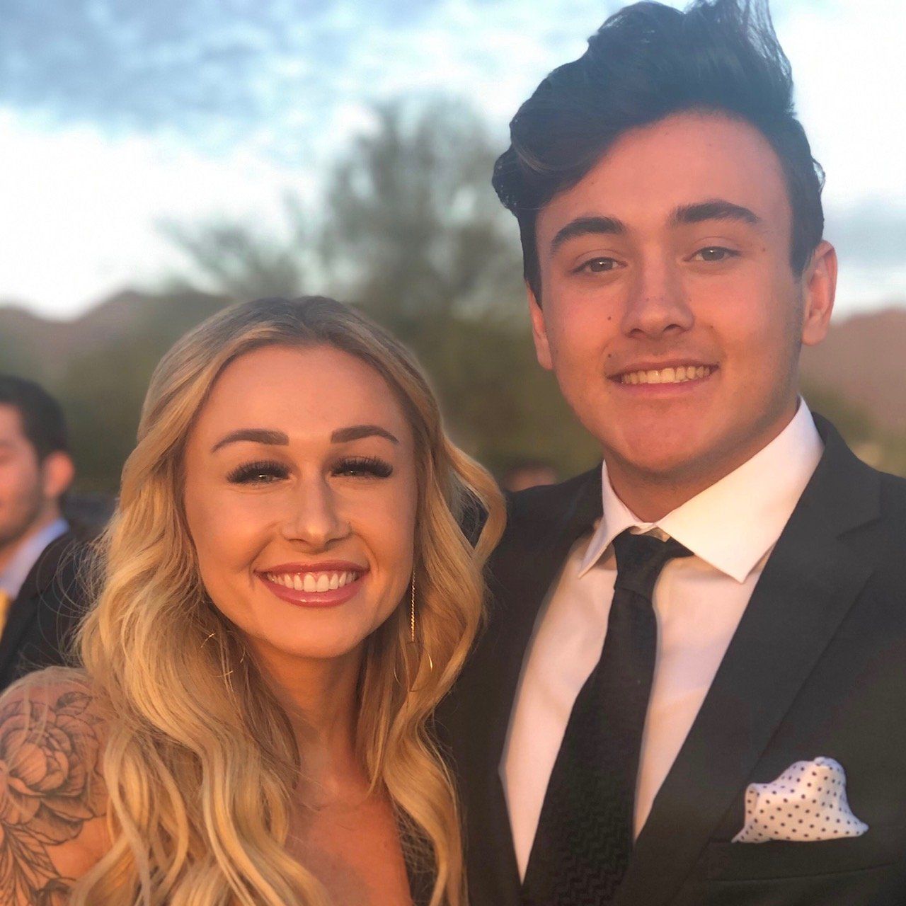 A couple in Las Vegas, NV using Invisalign aligners