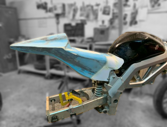 Seat prepared for making mould
