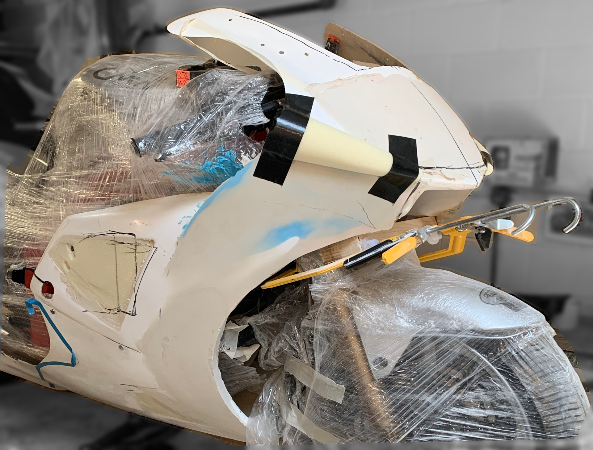 Motorcycle Fairing remodelling