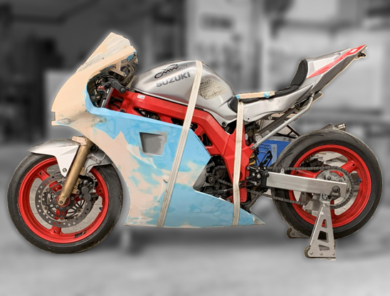 Motorcycle Fairing remodelling