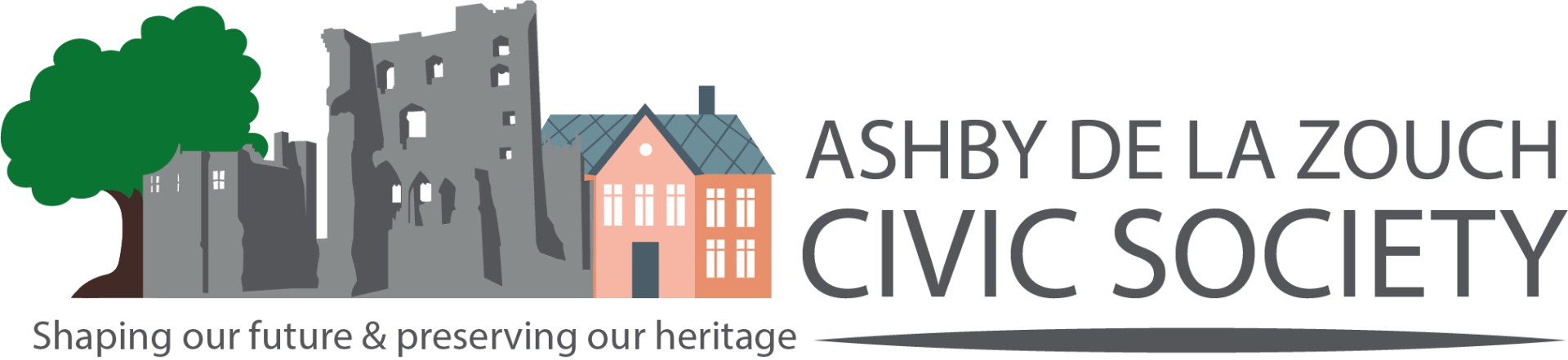 The logo for the ashby de la zouch civic society