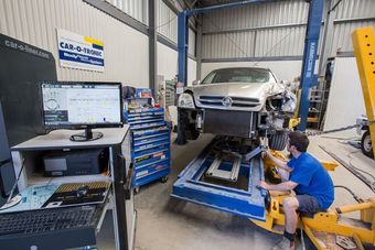 Repairing The Car — Mildura, VIC — Mel Schmidt Panel Works Repairing The Car — Mildura, VIC — Mel Schmidt Panel Works