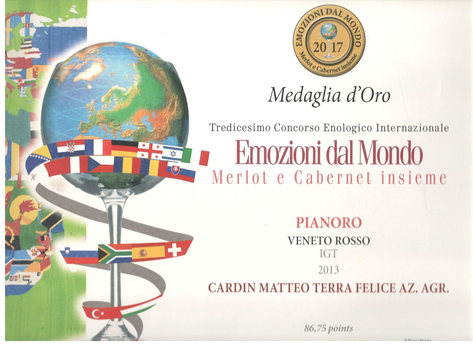 emozioni dal mondo 2017