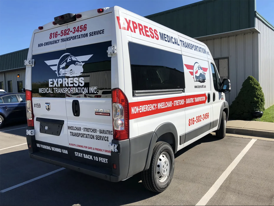 Logo on Vehicle Kansas City