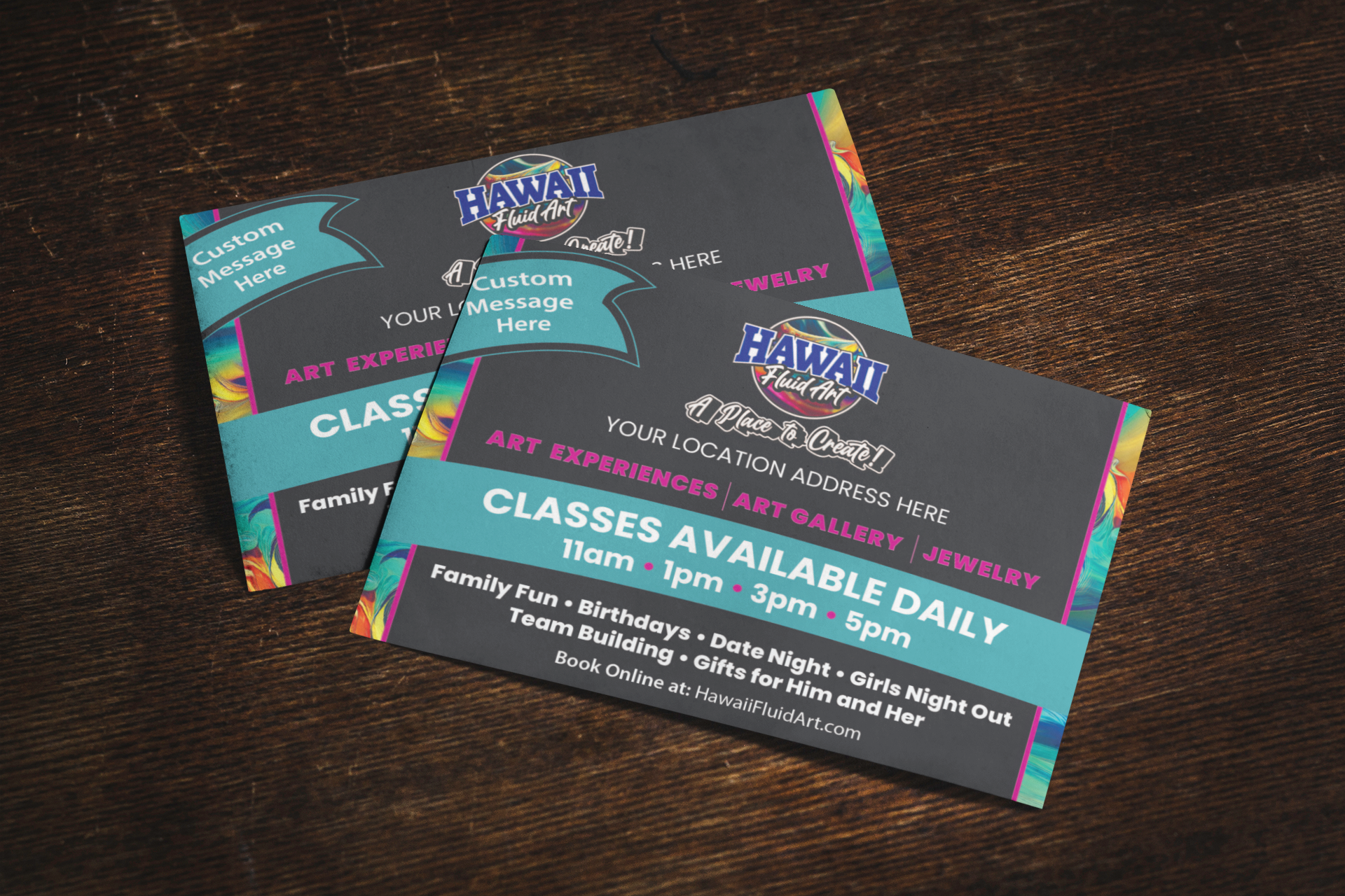 Postcard designer