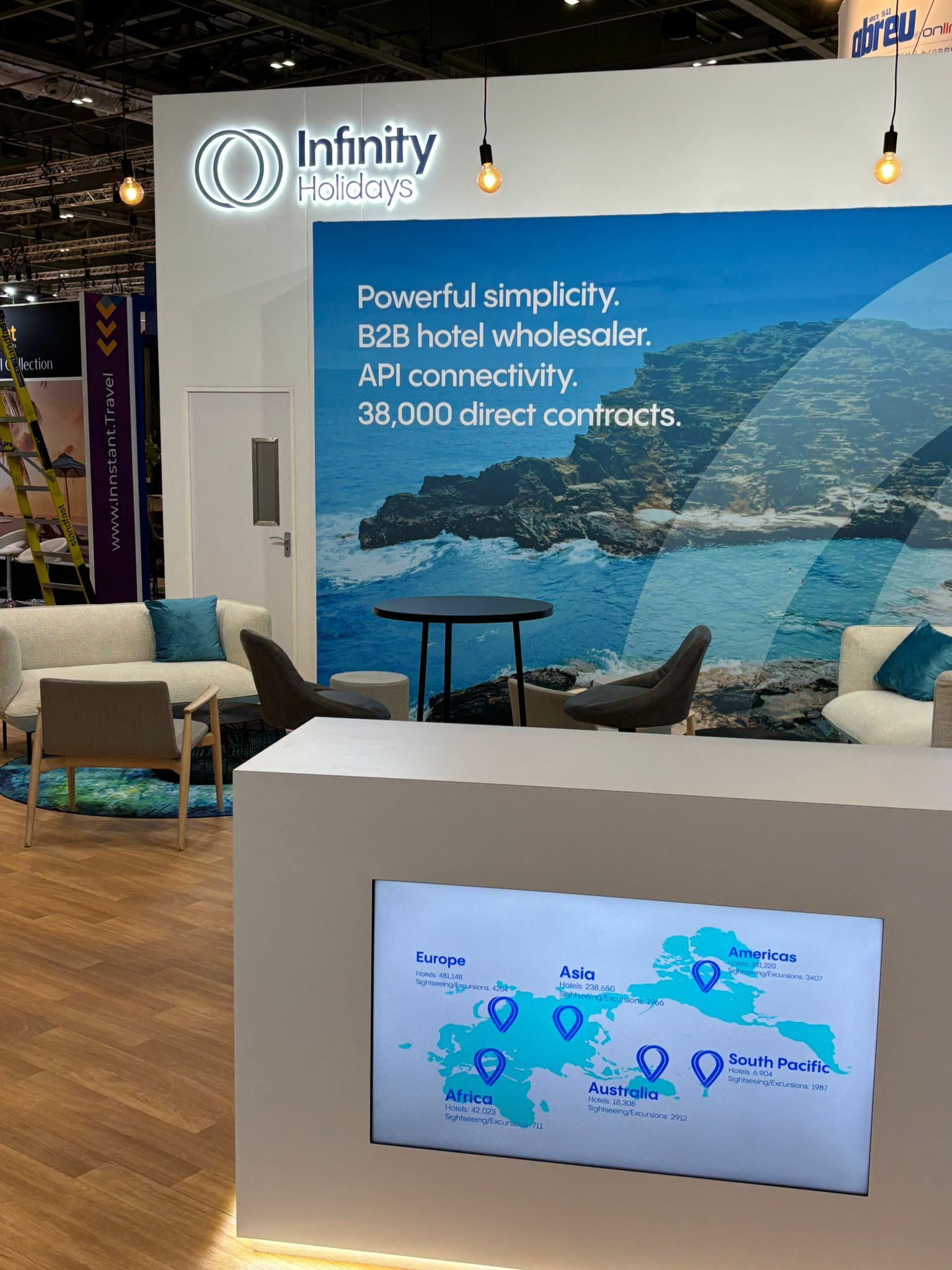 Infinity Holidays | Exhibition Stand Design WTM London