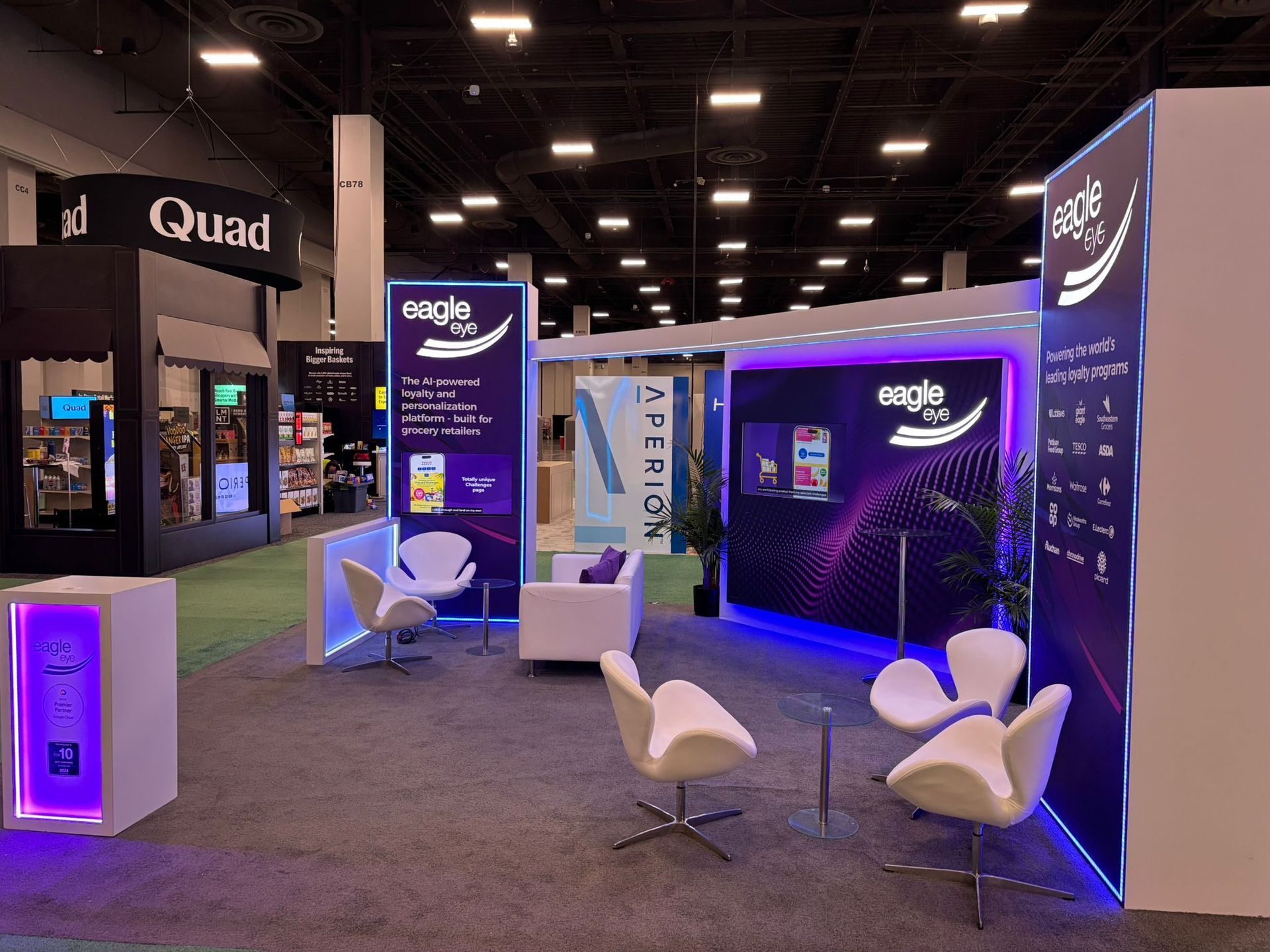 Turnkey exhibition design solution for trade show booth