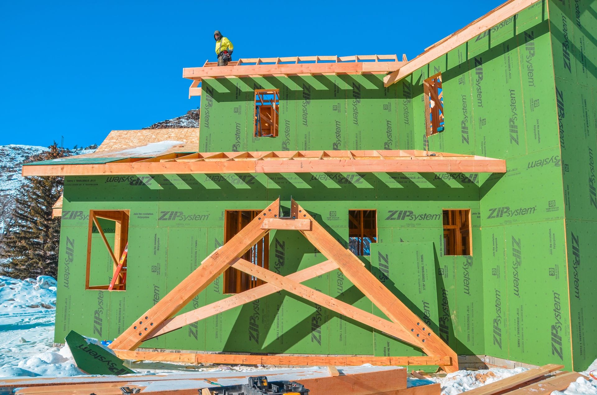 BMurphy general contractor crested butte portfolio image. Home builder, residential, commerical 