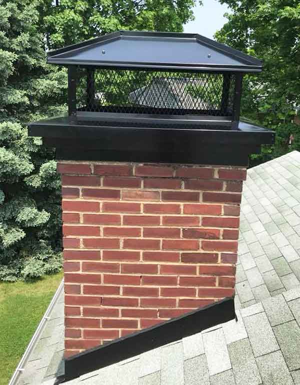 black chimney cap in augusta georgia