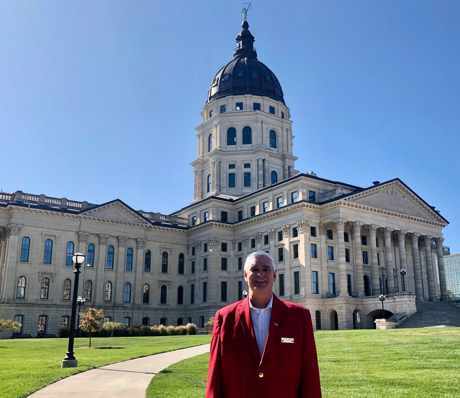 Craig Bowser at the Kansas State Capitol