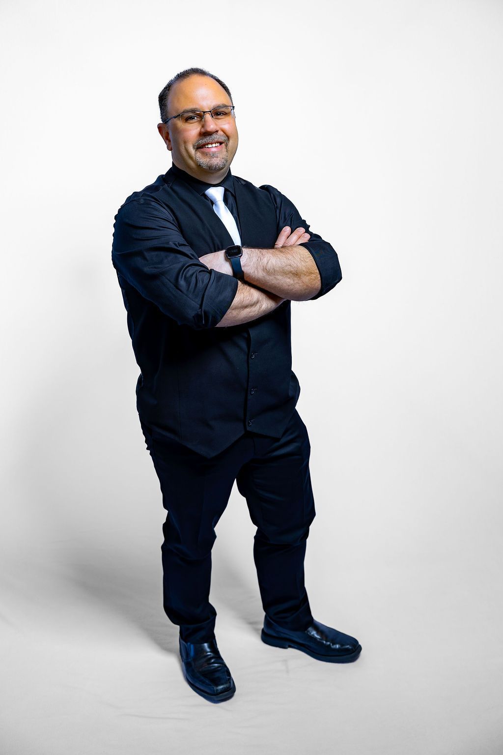 With over 15 years in wedding DJ and MC services—and a background in live sound engineering—Rich combines technical precision with a vibrant, confident personality. He’s a rock-solid choice for flawless sound and a fantastic time.